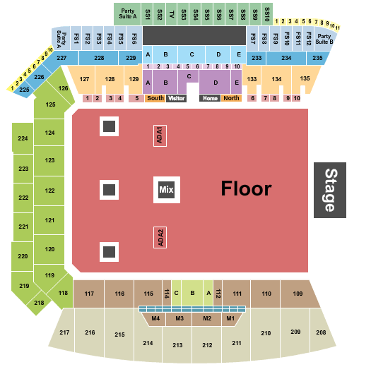 BMO Stadium Suicideboys Seating Chart